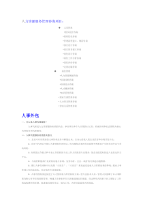人力资源公司有哪些服务项目