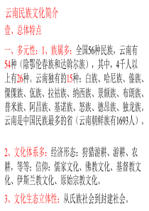 云南民族文化