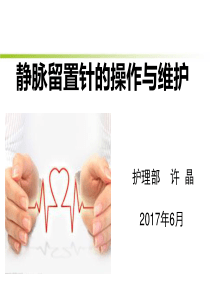 2017.6留置针pptx