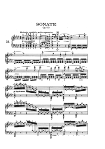 贝多芬《降A大调第三十一钢琴奏鸣曲+Op.110...