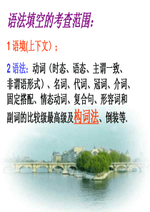 构词法应用于语法填空