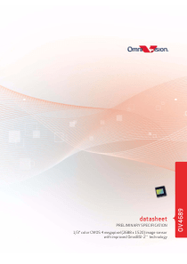 OV4689的datasheet