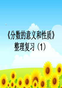 苏教版五年级数学下册第四单元14整理与练习(1)ppt课件(2015~2016新教材) - 副本