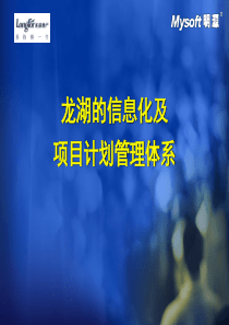 龙湖集团信息化管理
