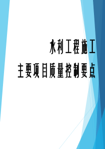 水利工程质量控制实例