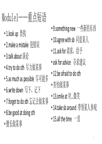 外研版英语八年级上册所有知识点总结课件