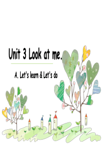 pep三年级英语上册--Unit-3-A.-Lets-learn