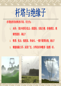 电力线路结构介绍(实物图)