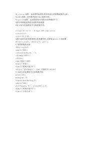 小波分析MATLAB程序
