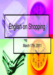 English on Shopping