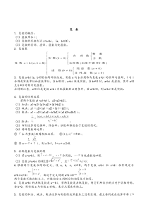高考复数知识点精华总结