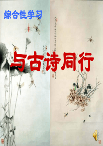 与诗同行课件PPT