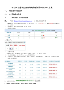 长沙巨高网络给邦联财务网站SEO方案 (1)