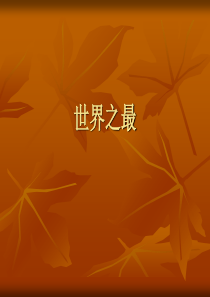 奇葩之最