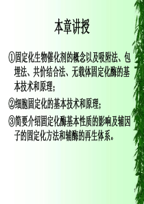 固定化酶与固定化细胞