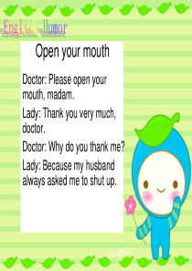 英语专八幽默笑话美式幽默