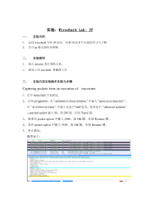 计网实验报告(IP)