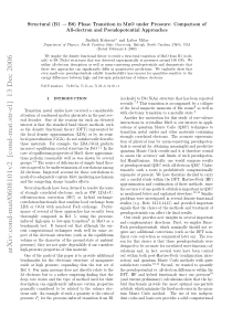 Structural (B1 to B8) Phase Transition in MnO unde