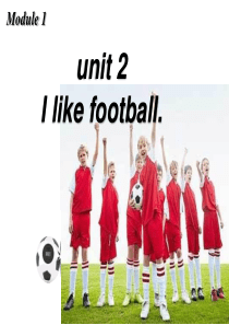 Module 2《Unit 1 I like football.》ppt课件1