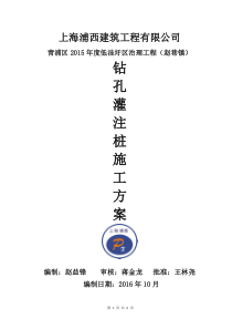 81钻孔灌注桩专项施工方案