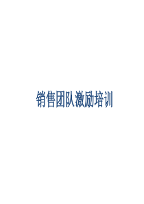81销售团队激励培训(内部交流)