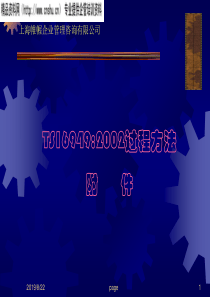TS16949過程方法