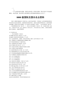 uwlbdg现代知名企业管理文档8000集目录