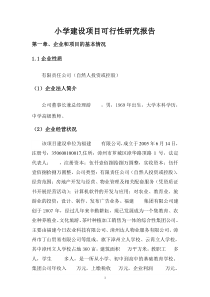 建设项目可行性报告