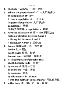 选修8unit-1短语