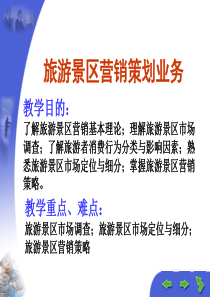 旅游景区营销策划