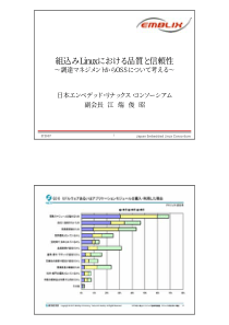 组込Linux品质信頼性