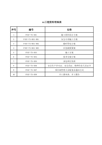 资料明细表