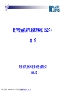 SCR系统介绍