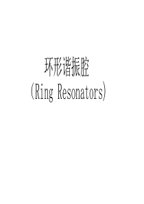 环形谐振腔