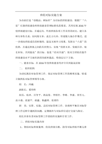 班组对标实施方案