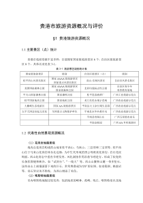 贵港市旅游资源概况与评价