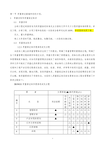 质量保证措施和创优计划