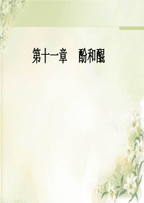 有机化学课件-徐寿昌版-11--15章