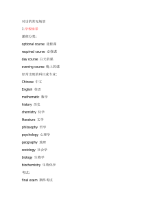 3.四六级听力词汇分类
