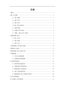 XXX水库大坝面板施工方案