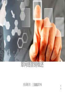 网络营销概述网络营销环境分析