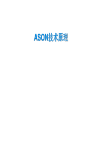 ASON技术原理