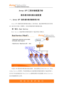 Array-APV配置操作手册-SLB功能配置