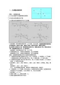 初二物理凸透镜成像规律重点难点总结