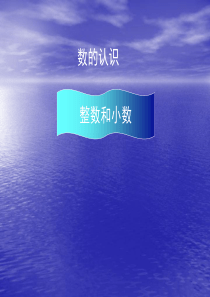 人教版六年级数学下册总复习整数和小数课件