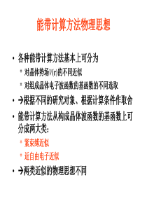 能带理论(3)(紧束缚近似)