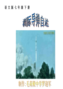 洲际导弹自述