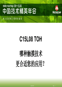 不同触摸(TOUCH)技术的适应范围