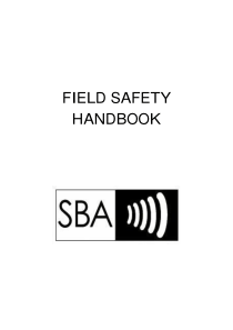 Field Safety Handbook Portal