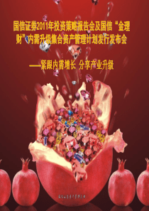 金理财7号：内需升级集合资产管理计划-PPT